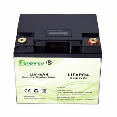 골프 트롤리 CC 충전 모드용 LiFePO4 12V 40Ah 리튬 이온 배터리
